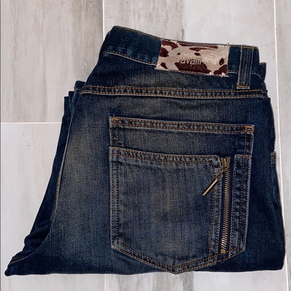 Just Cavalli Relaxed Capri, 100% Cotton, Made in Turchia, 31x27, EUC, $349 MSRP - Picture 3 of 15